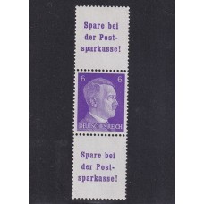 ALEMANIA 1941 ESTAMPILLAS SE-TENANT ZUSAMMENDRUCKE NUEVAS CON GOMA MI S283 24 €